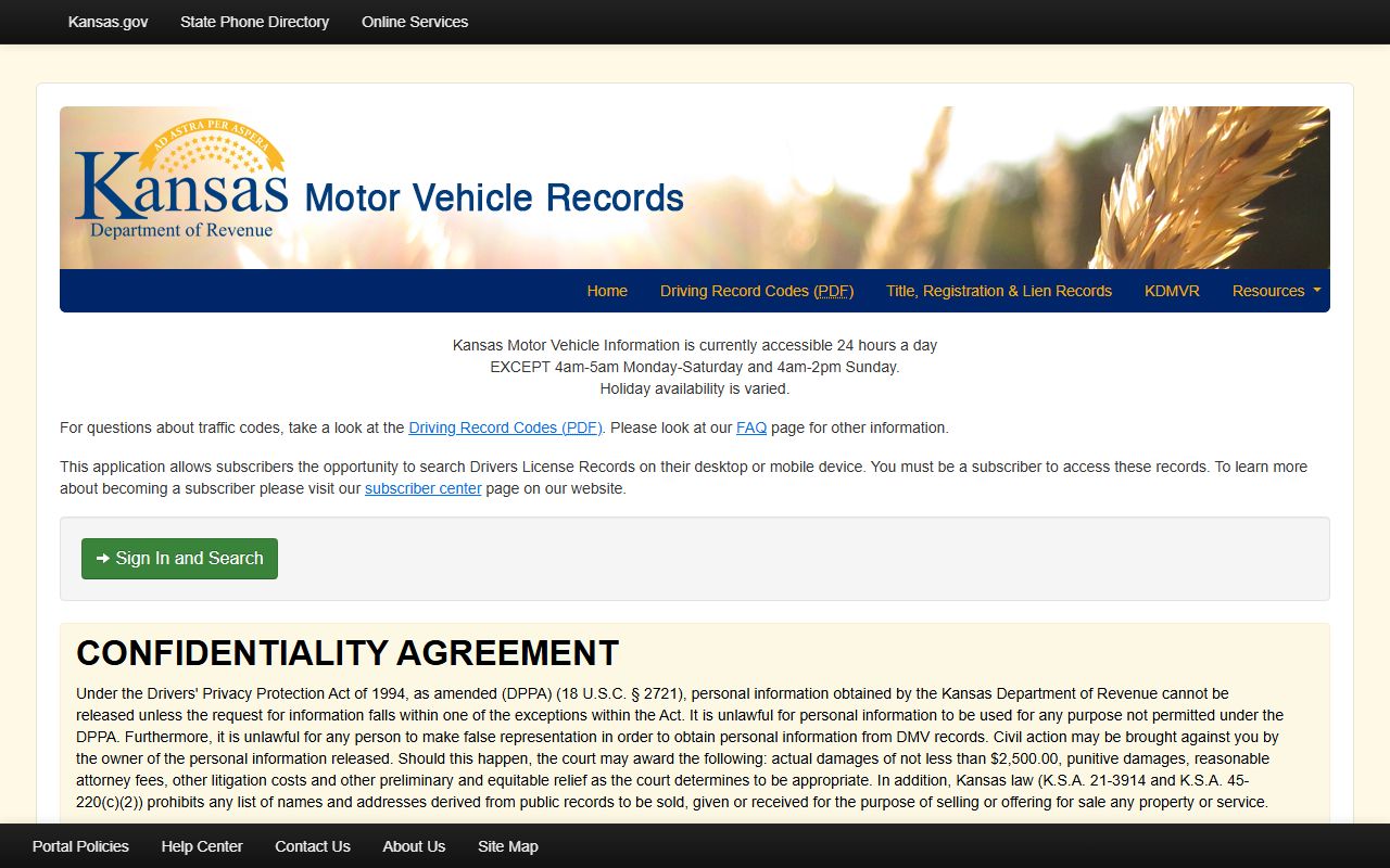 Chautauqua County traffic court records and Kansas motor vehicle records